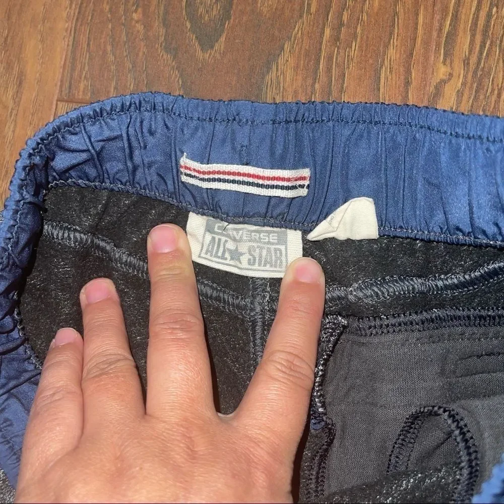 4/$25‎ - Converse All Star Navy & Grey Joggers
